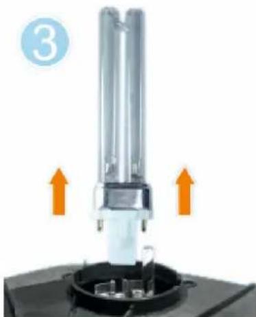 WilTec HW-404A - The Method of replacing the UV light tube This applies only to UV-Unit models - 3
