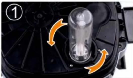 WilTec HW-404A - The Method of replacing the UV light tube This applies only to UV-Unit models - 1