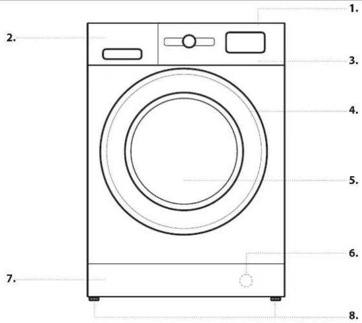 WHIRLPOOL FWDG86148W - PRODUCT DESCRIPTION - 1