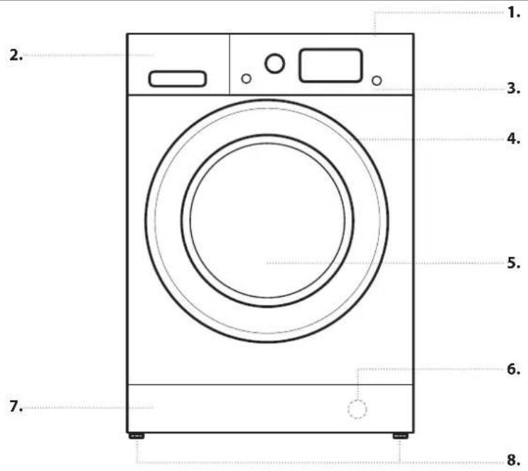 WHIRLPOOL FWDD117168W - PRODUCT DESCRIPTION - 1