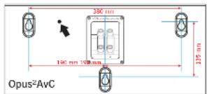 Wharfedale Opus 2 M1 - Wall Mounting AV Speakers - 2