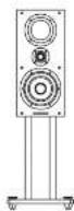 Wharfedale Opus 2 M1 - Positioning Stereo Loudspeakers - 5