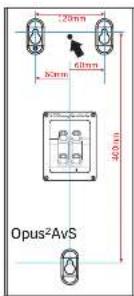 Wharfedale Opus 2 M2 - Wall Mounting AV Speakers - 3