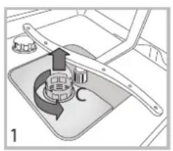 WHIRLPOOL ADP 321 IX - Čistenie filtrov - 1