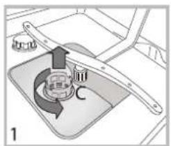 WHIRLPOOL ADP 321 IX - Cleaning the filters - 1