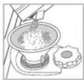 WHIRLPOOL ADP 321 IX - Measuring out the refined salt - 1