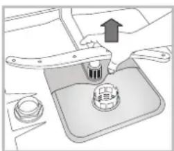 WHIRLPOOL ADG 422 - Curățarea stropitoarelor - 2