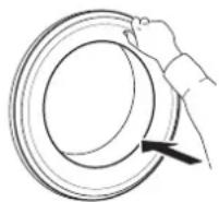 WHIRLPOOL FWL61083B - DOOR - 2