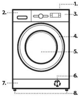 WHIRLPOOL FWF X71253W - PRODUCT DESCRIPTION - 1