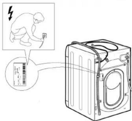 WHIRLPOOL BI WMWG 71253 - IF AFTER THE ABOVE CHECKS THE FAULT STILL OCCURS, GET IN TOUCH WITH THE NEAREST AFTER-SALES SERVICE - 18