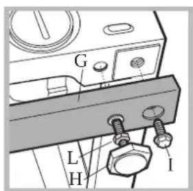 WHIRLPOOL BI WMWG 71253 - Adjusting the appliance height. - 1