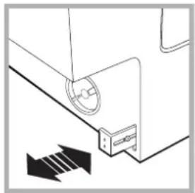 WHIRLPOOL BI WMWG 71253 - Inserting the machine into the Cabinet. - 4