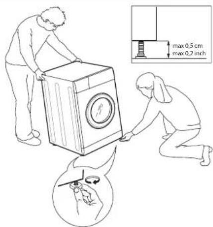 WHIRLPOOL BI WMWG 71253 - IF AFTER THE ABOVE CHECKS THE FAULT STILL OCCURS, GET IN TOUCH WITH THE NEAREST AFTER-SALES SERVICE - 12