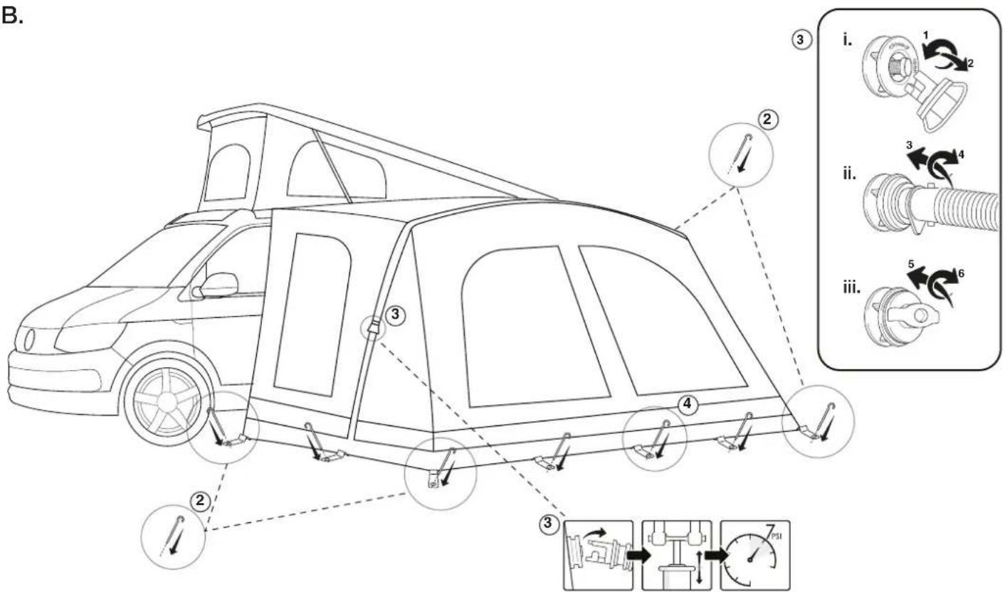 Vango Siesta Low - 2