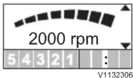 2000 rpm 5 4 3 2 1 : V1132306