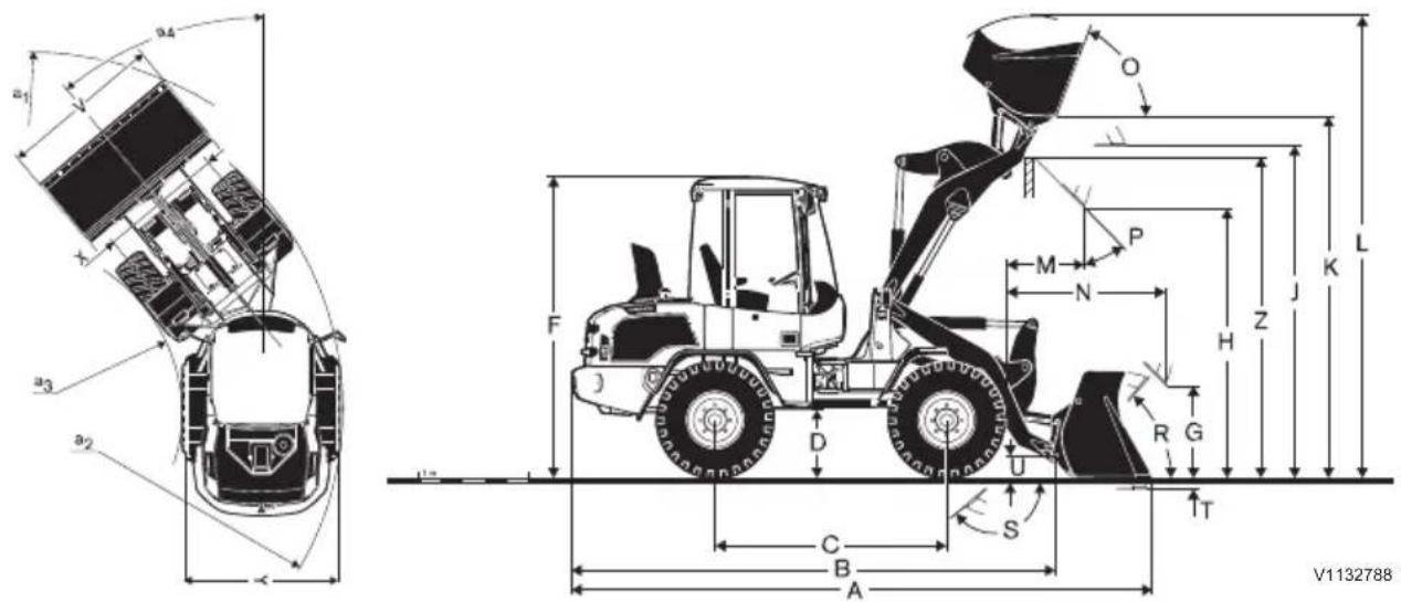 VOLVO L30G (2016) - Dimensions - 4