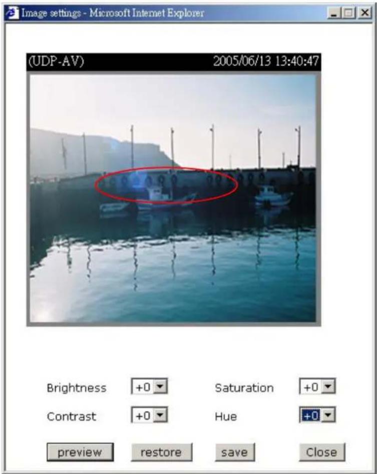 Vivotek IP7131 - Image Settings - 1