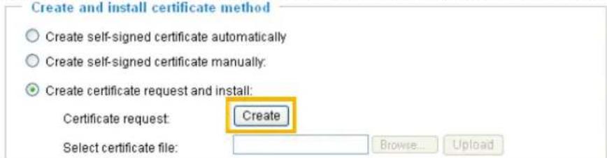 Vivotek IP7138 - Create self-signed certificate manually - 3
