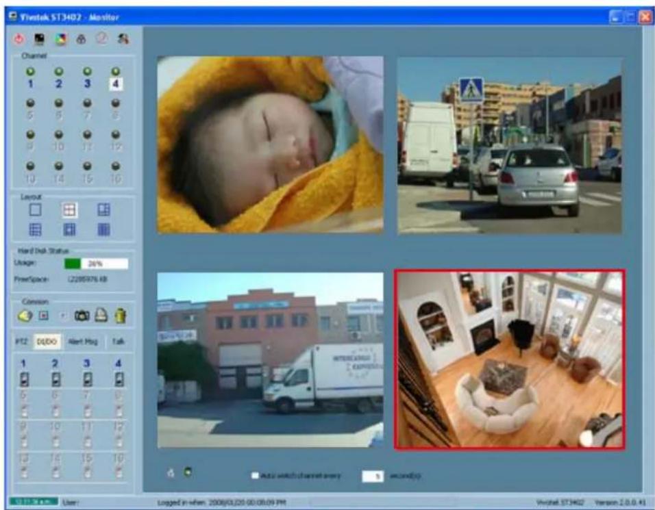 Vivotek IP7138 - Using VIVOTEK Recording Software - 1