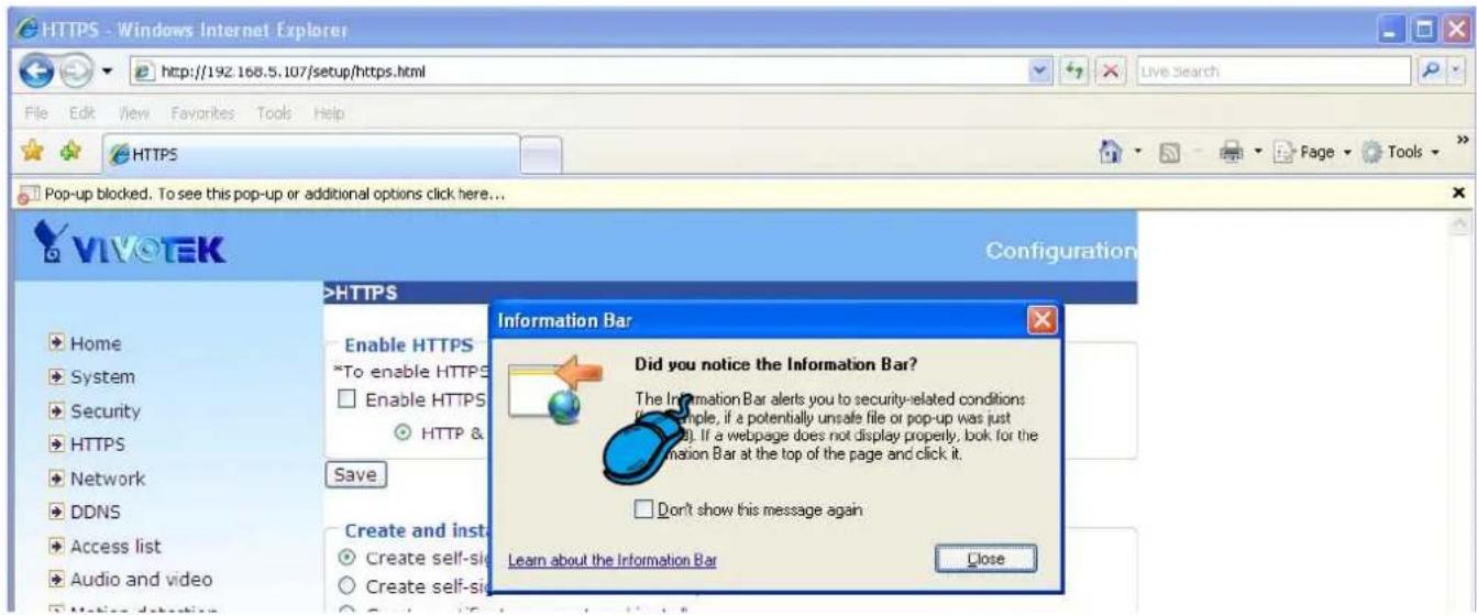 Vivotek IP7138 - Create self-signed certificate manually - 5