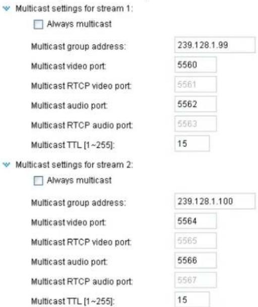 Vivotek IP7138 - RTSP Streaming - 5