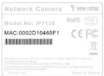 Vivotek IP7138 - Software Installation - 5