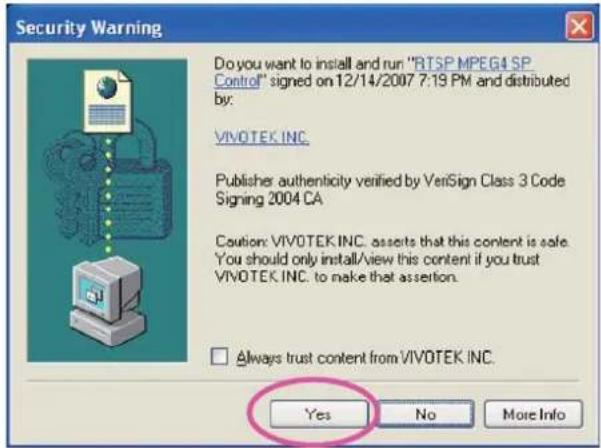 Vivotek IP7133 - NOTE - 3