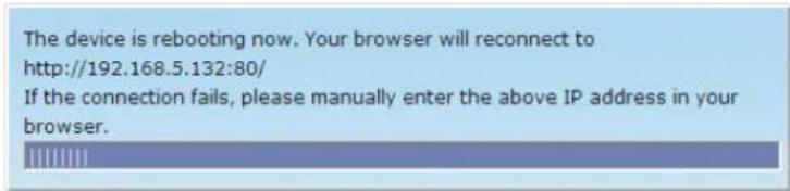 Vivotek IP7133 - Reboot - 2