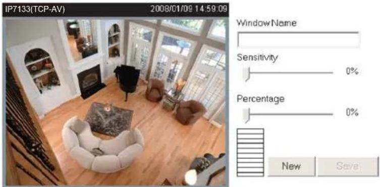 Vivotek IP7133 - Motion detection - 2