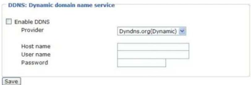Vivotek IP7133 - DDNS: Dynamic domain name service - 1