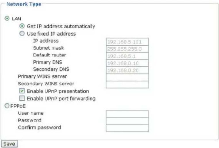 Vivotek IP7133 - Network Type - 1