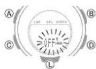 CASIO Baby-G BSA-B100-4A1ER - Specifying the Illumination Duration - 1