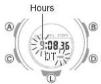 CASIO Baby-G BSA-B100-4A1ER - Configuring Dual Time Settings - 1
