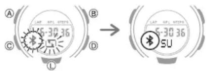 CASIO Baby-G BSA-B100-4A1ER - Adjusting Hand Alignment - 1