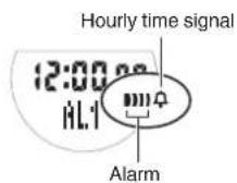 CASIO Baby-G BSA-B100-4A1ER - Determining an Alarm's On/Off Status - 1