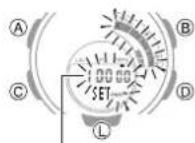 CASIO Baby-G BSA-B100-4A1ER - Press (C). - 1