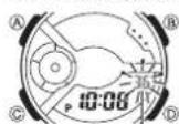 CASIO Baby-G BA-110-4A2ER - To confi gure the digital time and date settings - 1
