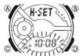 CASIO Baby-G BA-110-4A2ER - To adjust the analog time - 1