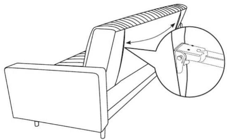 Habitat Jojy - Step 4: Opening Sofa Bed into Bed Configuration - 1