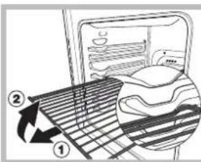 INDESIT IS5G8MHJE - Tabelul cu recomandări pt coacerea în cuptor - 1