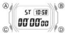 CASIO G-Shock GW-B5600BL-1ER - Measuring Elapsed Time - 1