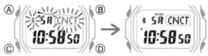 CASIO G-Shock GW-B5600BL-1ER - Configuring Watch Settings - 1
