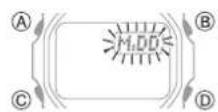 CASIO G-Shock GW-B5600BL-1ER - Changing the Date Display Format - 2