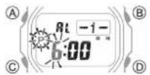 CASIO G-Shock GW-B5600BL-1ER - Configuring Alarm Settings - 3