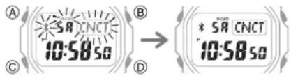 CASIO G-Shock GW-B5600BL-1ER - - Selecting a World Time City - 1