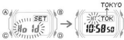 CASIO G-Shock GW-B5600BL-1ER - Changing the Date Display Format - 1