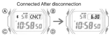 CASIO G-Shock GW-B5600BL-1ER - Unpairing - 1