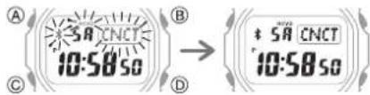 CASIO G-Shock GW-B5600BL-1ER - Configuring Reminder Settings - 1