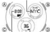 CASIO G-Shock GST-W130BC-1A3ER - Using the World Time Mode - 1