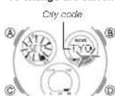 CASIO G-Shock GST-W130BC-1A3ER - To change the current time and date settings manually - 1
